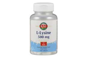 Sie sehen eine Packung Supplementa L-Lysin 500mg Tabletten, Produktbild: 01 Supplementa L-Lysin 500mg Tabletten, A-Nr.: 5395345 - 01
