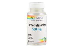 Sie sehen eine Packung Supplementa L-Phenylalanin 500 mg Kapseln, Produktbild: 01 Supplementa L-Phenylalanin 500 mg Kapseln, A-Nr.: 5597936 - 01