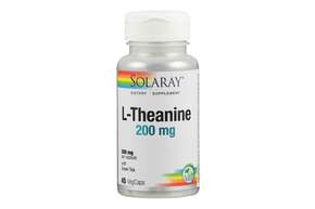 Sie sehen eine Packung Supplementa L-Theanin 200 mg Kapseln, Produktbild: 01 Supplementa L-Theanin 200 mg Kapseln, A-Nr.: 5574094 - 01