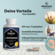 Sie sehen eine Packung Vitamaze L-Tryptophan 500mg hochdosiert vegan, Produktbild: 02 Vitamaze L-Tryptophan 500mg hochdosiert vegan, A-Nr.: 5274038 - 02