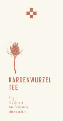 Kasimir und Lieselotte - Kardenwurzel Tee 50 g, A-Nr.: 5176413 - 01