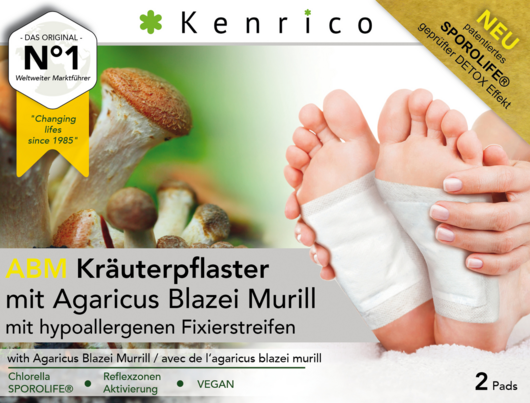 ABM Kräuterpflaster mit Agaricus Blazei Murill, A-Nr.: 4831465 - 02