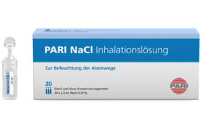 PARI NaCl 0,9% Inhalationslösung, A-Nr.: 2726899 - 01