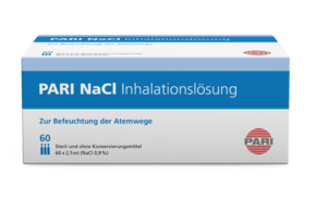 PARI NaCl 0,9% Inhalationslösung, A-Nr.: 3550729 - 01