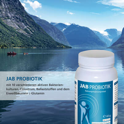 Sie sehen eine Packung JAB Probiotik, Produktbild: 02 JAB Probiotik, A-Nr.: 5205729 - 02