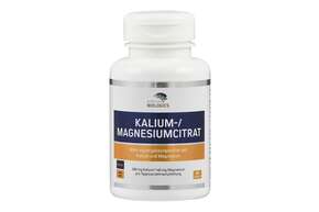 Sie sehen eine Packung Supplementa Kalium-/ Magnesiumcitrat Kapseln, Produktbild: 01 Supplementa Kalium-/ Magnesiumcitrat Kapseln, A-Nr.: 5596813 - 01