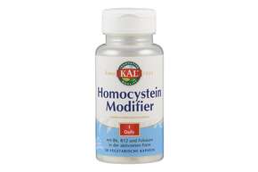 Sie sehen eine Packung Supplementa Homocystein Modifier Kapseln, Produktbild: 01 Supplementa Homocystein Modifier Kapseln, A-Nr.: 5396416 - 01
