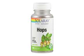 Sie sehen eine Packung Supplementa Hopfen Kapseln, Produktbild: 01 Supplementa Hopfen Kapseln, A-Nr.: 5573901 - 01