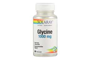 Sie sehen eine Packung Supplementa Glycin 1000 mg Kapseln, Produktbild: 01 Supplementa Glycin 1000 mg Kapseln, A-Nr.: 5573812 - 01