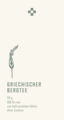 Kasimir + Lieselotte – Griechischer Bergtee 50 g, A-Nr.: 5426643 - 01