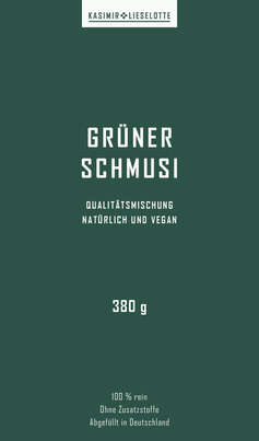 Kasimir + Lieselotte Bio Grüner Schmusi Pulver 380 g, A-Nr.: 5616645 - 03