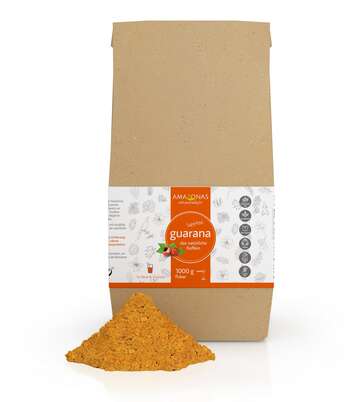 Guarana Pulver, 1.000g das Original aus dem Amazonas, 100% natürliches Koffein, A-Nr.: 5229150 - 01