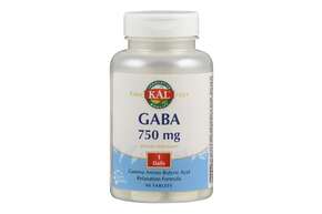 Sie sehen eine Packung Supplementa GABA 750 mg Tabletten, Produktbild: 01 Supplementa GABA 750 mg Tabletten, A-Nr.: 5597066 - 01