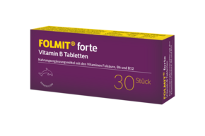 FOLMIT® forte Vitamin B Tabletten, A-Nr.: 4218380 - 01