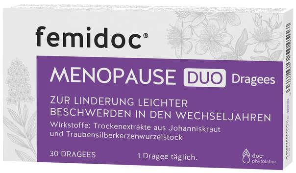 femidoc® MENOPAUSE DUO Dragees, A-Nr.: 5504515 - 01