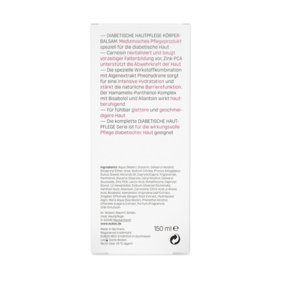 Eubos Diabetes Körperbalsam 150ml, A-Nr.: 4100543 - 05