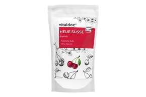 Sie sehen eine Packung vitaldoc® NEUE SÜSSE (Erythrit), Produktbild: 01 vitaldoc® NEUE SÜSSE (Erythrit), A-Nr.: 5619715 - 01