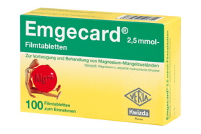 Emgecard 2,5 mmol-Filmtabletten, A-Nr.: 3521716 - 01