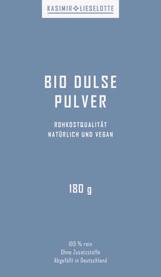 Kasimir + Lieselotte Bio Dulse Pulver, A-Nr.: 5616622 - 02