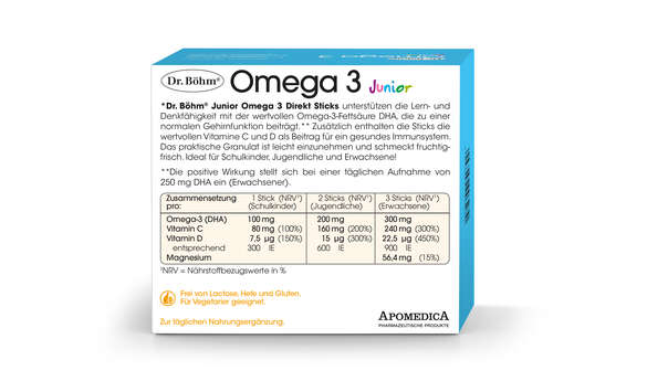 Dr. Böhm Junior Omega 3 Sticks, A-Nr.: 4143357 - 03