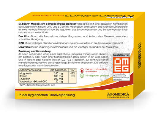 Dr. Böhm Magnesium complex Brausegranulat, A-Nr.: 4846099 - 03