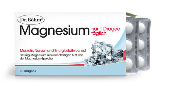 Dr. Böhm Magnesium nur 1 Dragee täglich, A-Nr.: 1854738 - 02