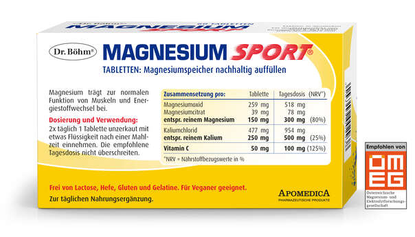 Dr. Böhm Magnesium Sport Tabletten, A-Nr.: 2682765 - 03