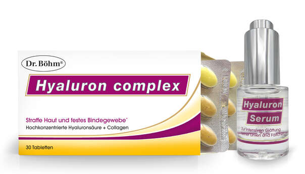 Dr. Böhm Hyaluron complex Tabletten + Hyaluron Serum, A-Nr.: 4835552 - 02