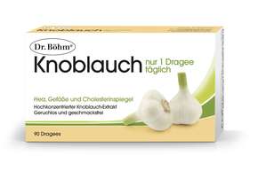 Dr. Böhm Knoblauch nur 1 Dragee täglich, A-Nr.: 2552442 - 01