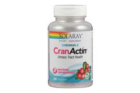 Sie sehen eine Packung Supplementa CranActin Chewables Kautabletten, Produktbild: 01 Supplementa CranActin Chewables Kautabletten, A-Nr.: 5573611 - 01