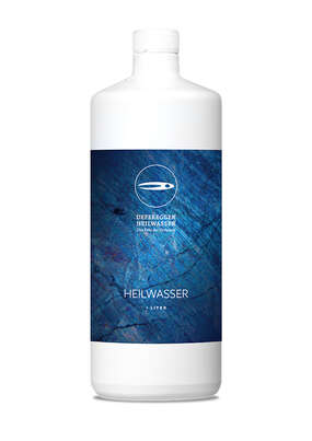Sie sehen eine Packung DEFEREGGEN HEILWASSER PET-FLASCHE 1000 ML, Produktbild: 01 DEFEREGGEN HEILWASSER PET-FLASCHE 1000 ML, A-Nr.: 4244354 - 01