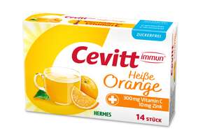 Cevitt immun® Heiße Orange Zuckerfrei 14 ST, A-Nr.: 5105761 - 01