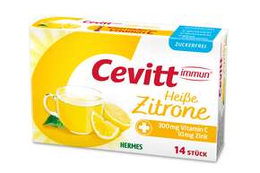 Cevitt immun® Heiße Zitrone zuckerfrei 14 ST, A-Nr.: 5105755 - 01