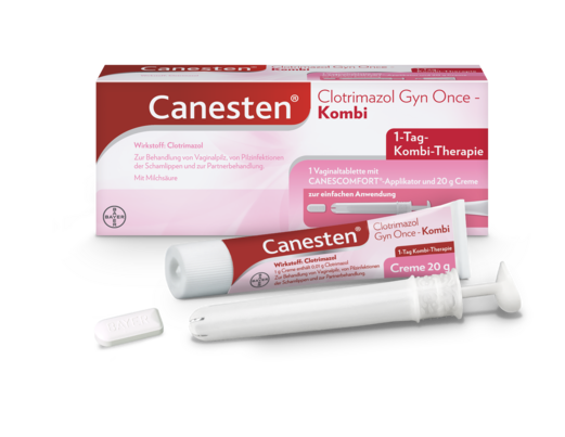 Canesten® Clotrimazol Gyn Once Kombi, A-Nr.: 3904452 - 01