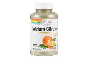 Sie sehen eine Packung Supplementa Calcium Citrat 1000 mg Kautabletten, Produktbild: 01 Supplementa Calcium Citrat 1000 mg Kautabletten, A-Nr.: 5573545 - 01
