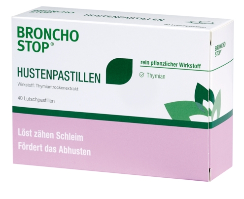 Bronchostop Hustenpastillen, A-Nr.: 3545964 - 01