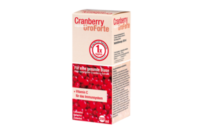Sie sehen eine Packung BIOGELAT CRANBERRY UroForte-Liquidum, Produktbild: 01 BIOGELAT CRANBERRY UroForte-Liquidum, A-Nr.: 4266781 - 01