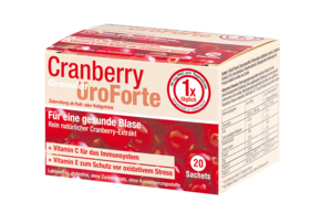 Sie sehen eine Packung BIOGELAT CRANBERRY UroForte-Granulat, Produktbild: 01 BIOGELAT CRANBERRY UroForte-Granulat, A-Nr.: 3269895 - 01