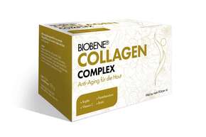 Sie sehen eine Packung BIOBENE Collagen Complex, Produktbild: 01 BIOBENE Collagen Complex, A-Nr.: 5204285 - 01