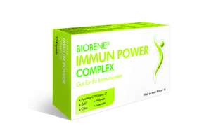 Sie sehen eine Packung BIOBENE Immun Power Complex, Produktbild: 01 BIOBENE Immun Power Complex, A-Nr.: 5387133 - 01