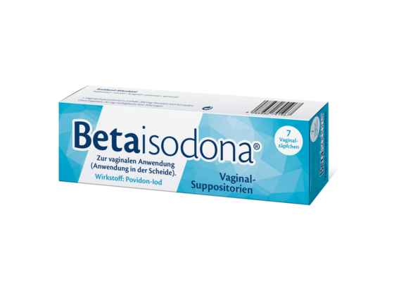 Betaisodona® Vaginal-Suppositorien 7 Stück, A-Nr.: 0791964 - 01