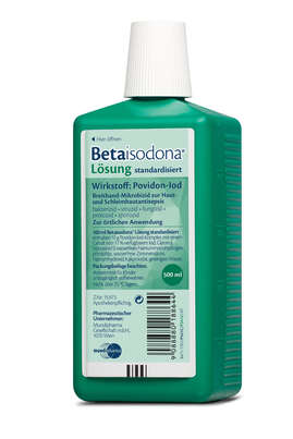 Betaisodona® Lösung Standard 500 ml, A-Nr.: 0188647 - 01