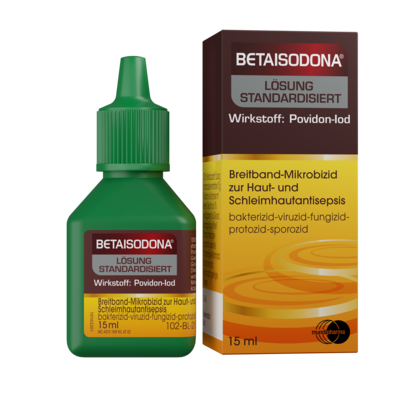 Betaisodona® Lösung Standard 15 ml, A-Nr.: 0721461 - 01