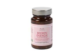 Sie sehen eine Packung Beeren Energie B12 Kapseln, Produktbild: 01 Beeren Energie B12 Kapseln, A-Nr.: 5663194 - 01