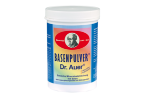 Sie sehen eine Packung BASENPULVER Dr. Auer, Produktbild: 01 BASENPULVER Dr. Auer, A-Nr.: 2590767 - 01