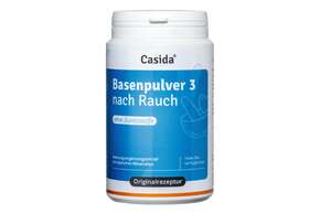 Sie sehen eine Packung Basenpulver 3 nach Rauch, Produktbild: 01 Basenpulver 3 nach Rauch, A-Nr.: 4351848 - 01