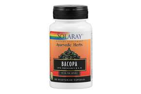 Sie sehen eine Packung Supplementa Bacopa Extrakt Kapseln, Produktbild: 01 Supplementa Bacopa Extrakt Kapseln, A-Nr.: 5573410 - 01