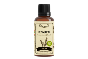 Sie sehen eine Packung Auwald® - Rosmarin - BIO Tropfen (Auszug, Extrakt, Essenz), Produktbild: 01 Auwald® - Rosmarin - BIO Tropfen (Auszug, Extrakt, Essenz), A-Nr.: 5709743 - 01
