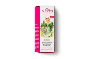 Sie sehen eine Packung AUBERG Prinzessin Majoran Gesichtsmassage Öl, Produktbild: 01 AUBERG Prinzessin Majoran Gesichtsmassage Öl, A-Nr.: 4735543 - 01