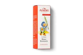 Sie sehen eine Packung AUBERG Massage Öl Ritter Rosmarin, Produktbild: 01 AUBERG Massage Öl Ritter Rosmarin, A-Nr.: 4734845 - 01